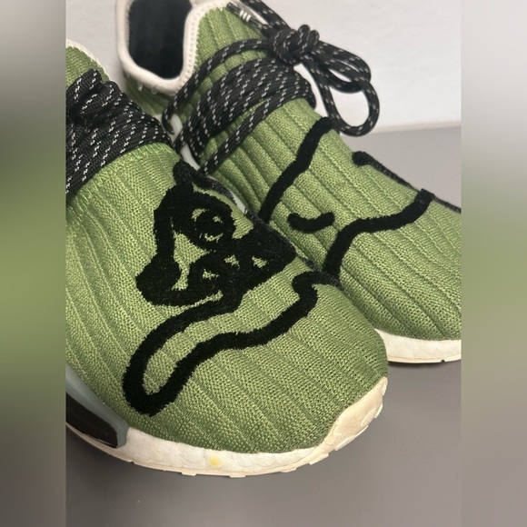 Adidas NMD x Pharrell x BBC Ice Cream Human Race Running Dog Sneakers - Picture 2 of 12